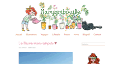 Desktop Screenshot of marygribouille.net